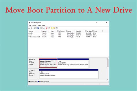 move windows boot partition to another usb